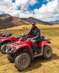 Quad Bike Ride rainbow mountain