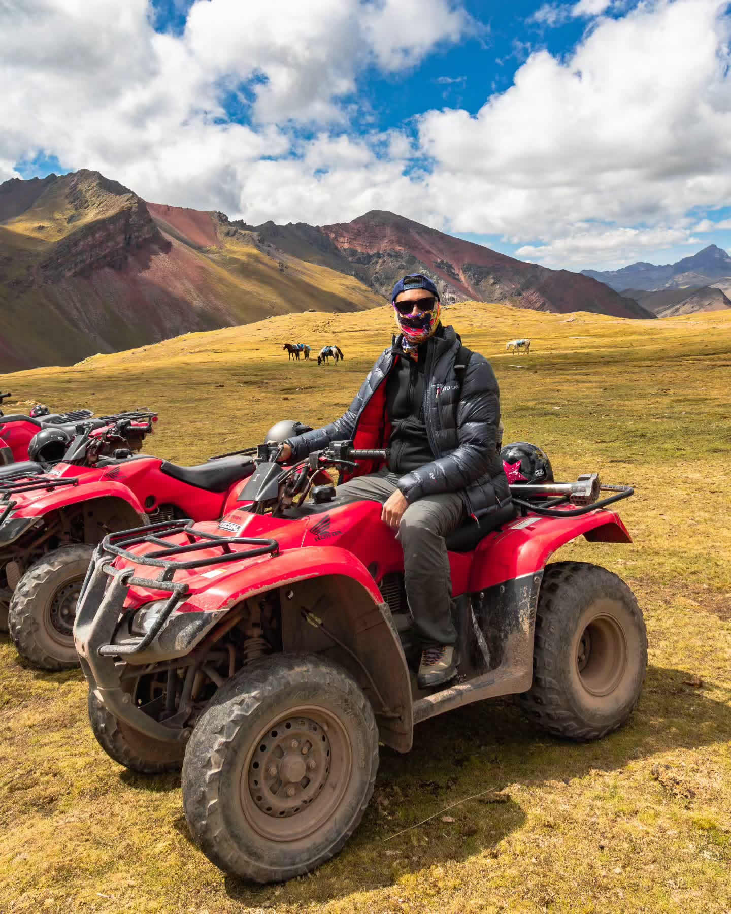 Quad Bike Ride rainbow mountain